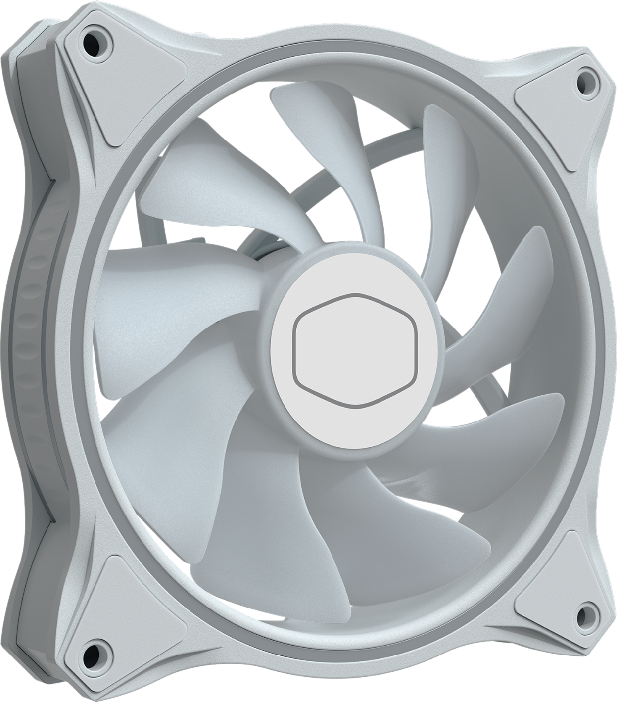 Вентилатори Cooler Master MasterFan MF120 Halo 3in1 White Edition - MFL-B2DW-183PA-R1
