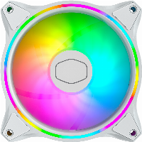 Вентилатори Cooler Master MasterFan MF120 Halo 3in1 White Edition - MFL-B2DW-183PA-R1