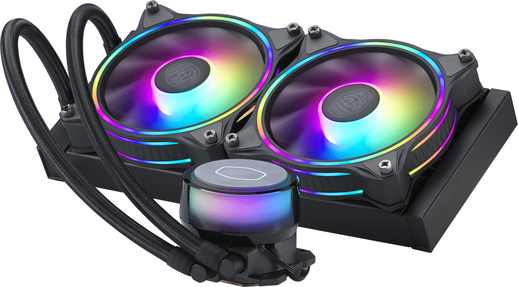 Воден охладител за процесор Cooler Master MasterLiquid ML240 ARGB Illusion - 	MLX-D24M-A18P2-R1