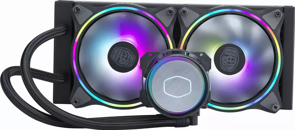 Воден охладител за процесор Cooler Master MasterLiquid ML240 ARGB Illusion - MLX-D24M-A18P2-R1