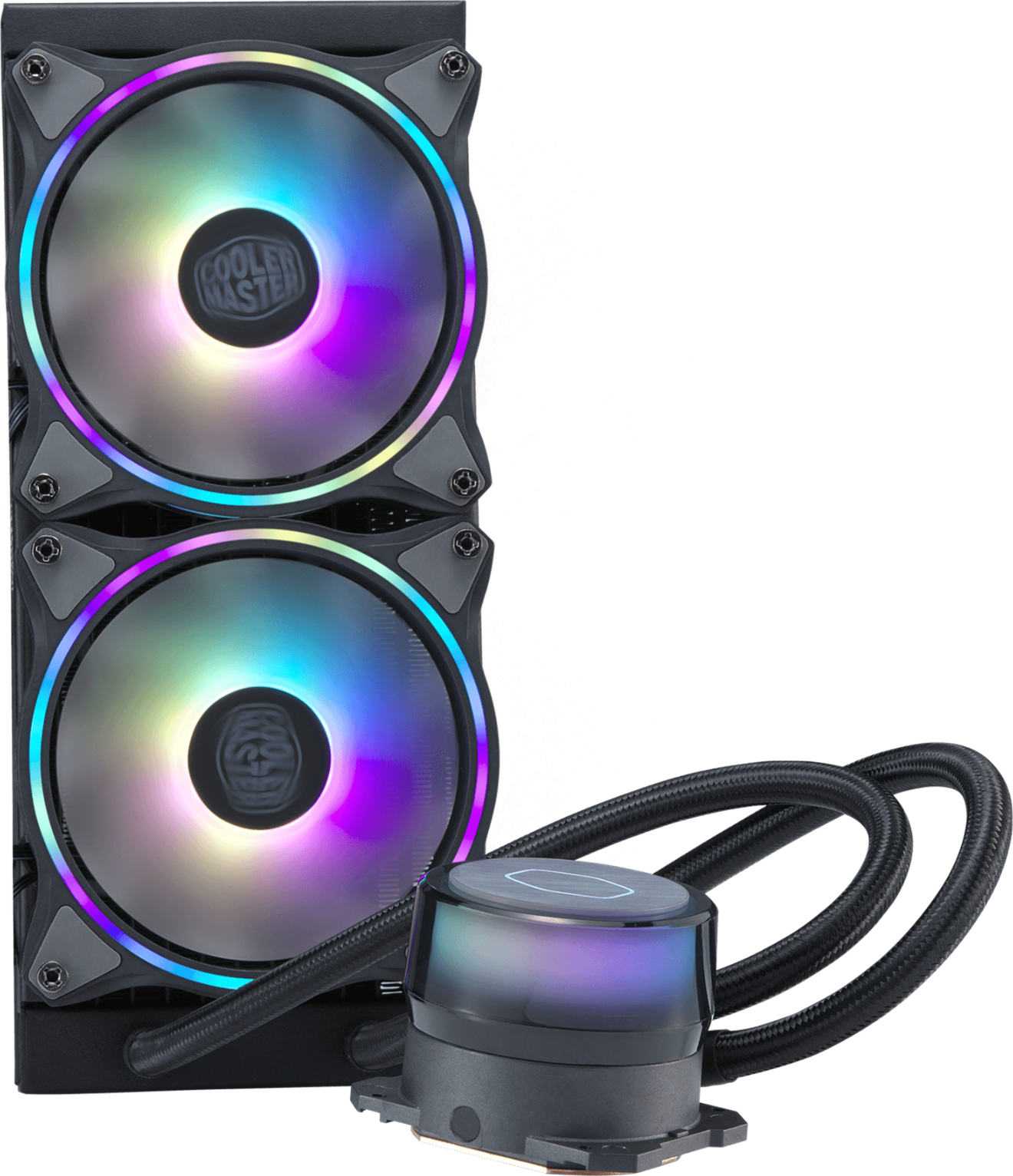 Воден охладител за процесор Cooler Master MasterLiquid ML240 ARGB Illusion - 	MLX-D24M-A18P2-R1