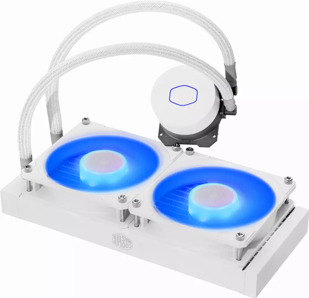 Воден охладител за процесор Cooler Master MasterLiquid ML240L V2 RGB White Edition - MLW-D24M-A18PC-RW