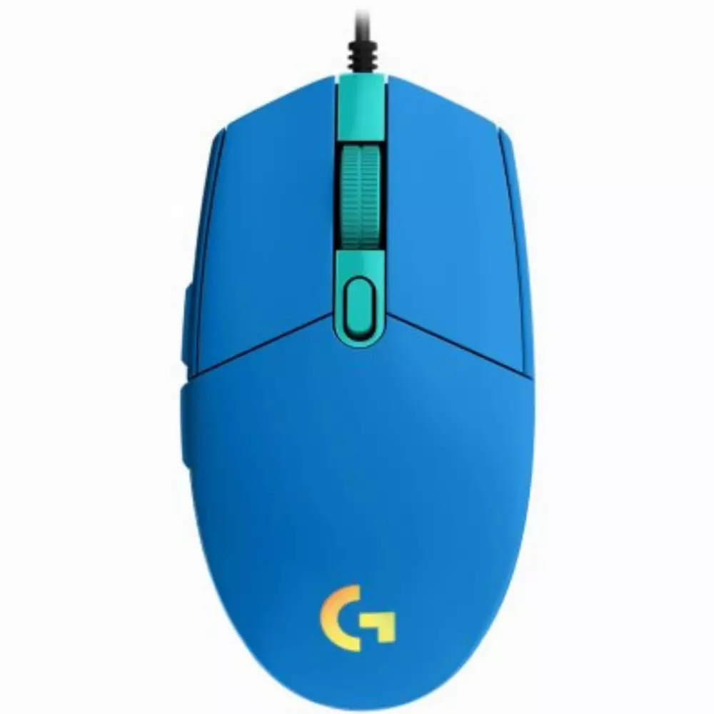 Геймерська мишка Logitech G102 Lightsync синя - 910-005801