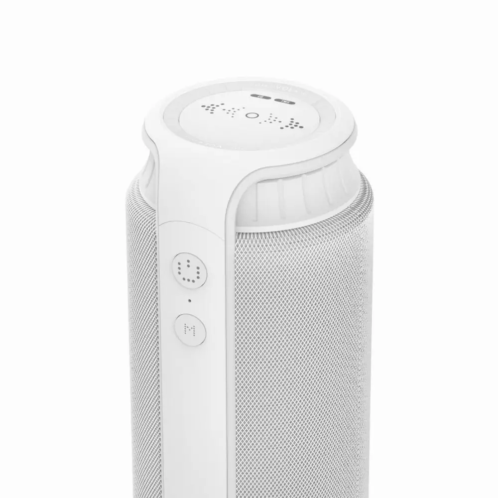 Bluetooth φορητό ηχείο HAMA Pipe 2.0, Αντίσταση στο νερό, 24 W, Λευκό