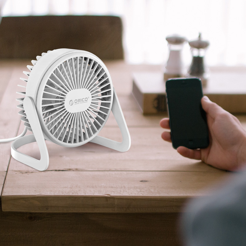 Вентилатор за бюро Orico Desktop USB FAN - FT1-2-WH-PRO