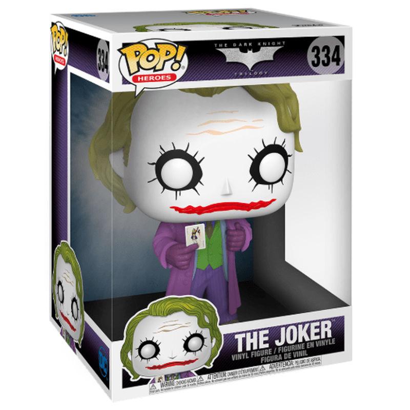 Φιγούρα Funko POP! Jumbo Movies: DC The Dark Knight Trilogy - The Joker 10" #334