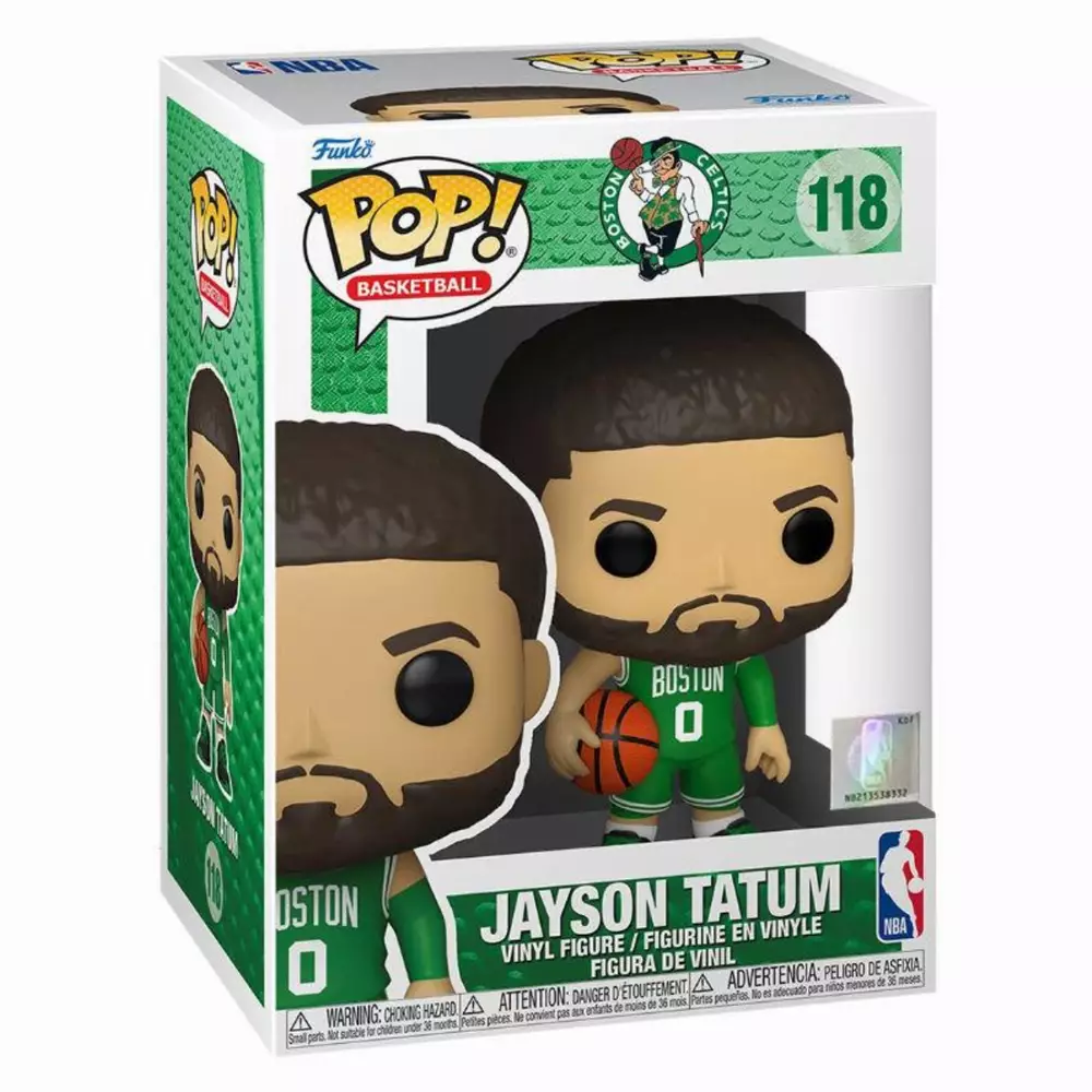Фигурка Funko POP! Basketball NBA: Celtics - Jayson Tatum (Green Jursey) #118