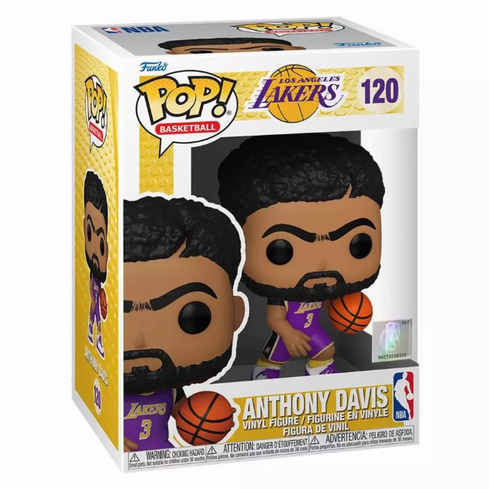 Фигурка Funko POP! Basketball NBA: Lakers - Anthony Davis (Purple Jursey) #120