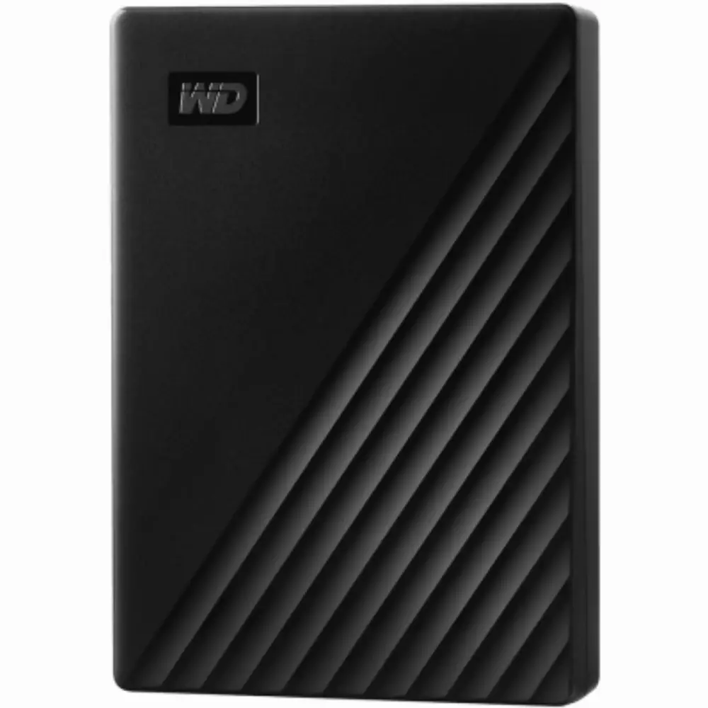 Externe Festplatte WD My Passport 5TB USB 3.2 Schwarz - WDBPKJ0050BBK-WESN