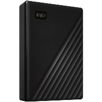 Външен диск WD My Passport 5TB USB 3.2 Black - WDBPKJ0050BBK-WESN