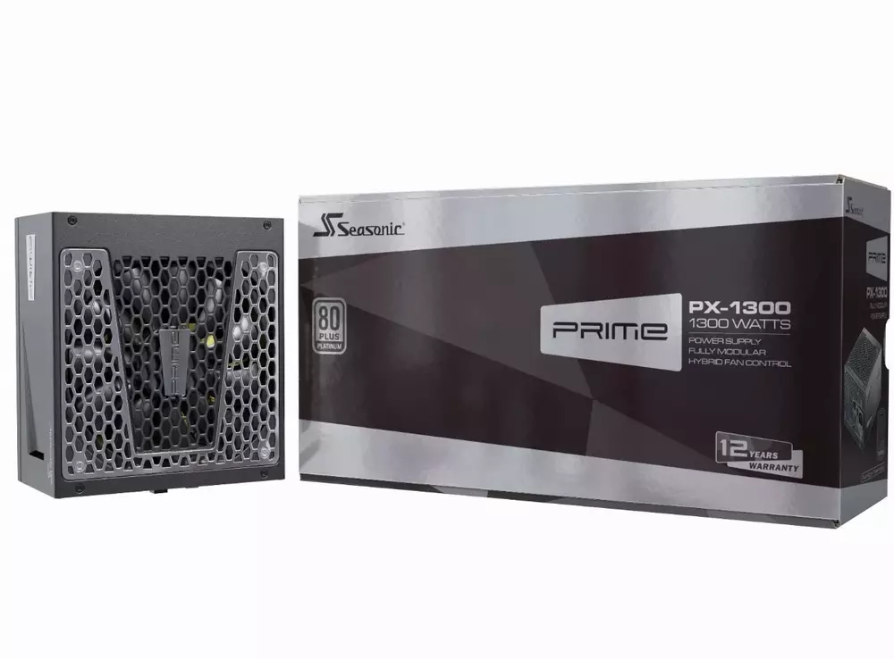  Захранване Seasonic PRIME PX-1300 (SSR-1300PD) 1300W 80 Plus Platinum Full Modular