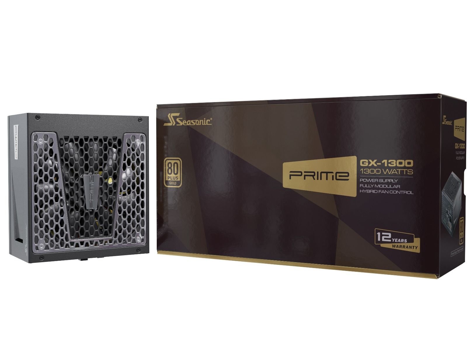 Захранване Seasonic PRIME GX-1300 (SSR-1300GD) 1300W 80 Plus Gold Full Modular