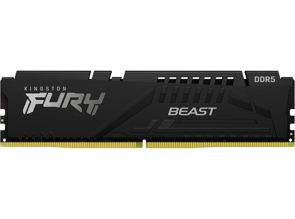 Памет Kingston FURY Beast Black 16GB DDR5 4800MHz CL38 - KF548C38BB-16