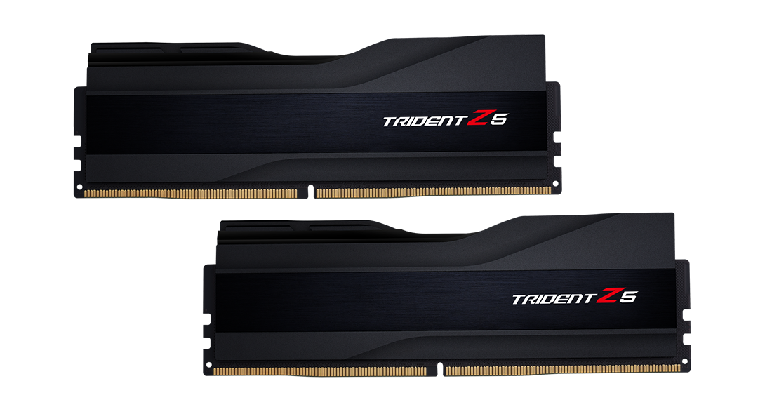 Μνήμη G.SKILL Trident Z5 Black 32GB (2x16GB) DDR5 6000MHz CL40 - F5-6000U4040E16GX2-TZ5K