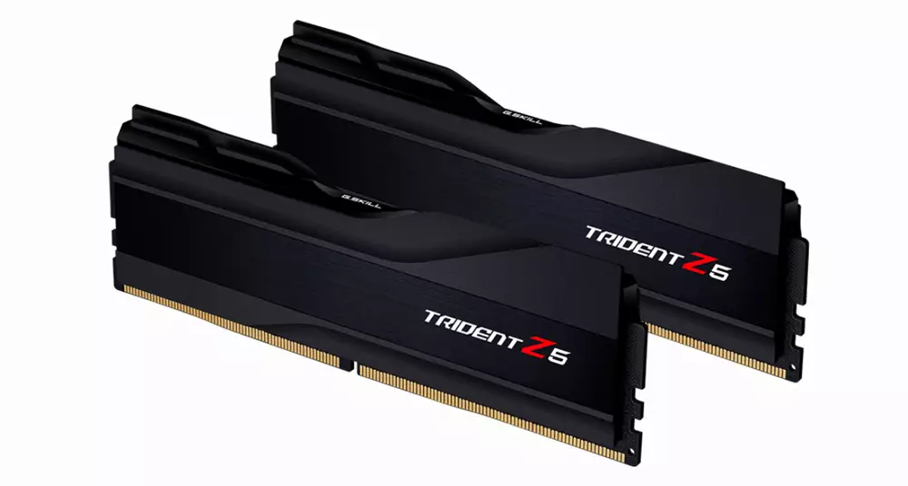 Памет G.SKILL Trident Z5 Black 32GB (2x16GB) DDR5 6000MHz CL36 - F5-6000U3636E16GX2-TZ5K