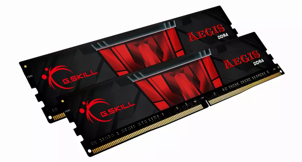 Памет G.SKILL Aegis 32GB (2x16GB) DDR4 2666MHz CL19 - F4-2666C19D-32GIS