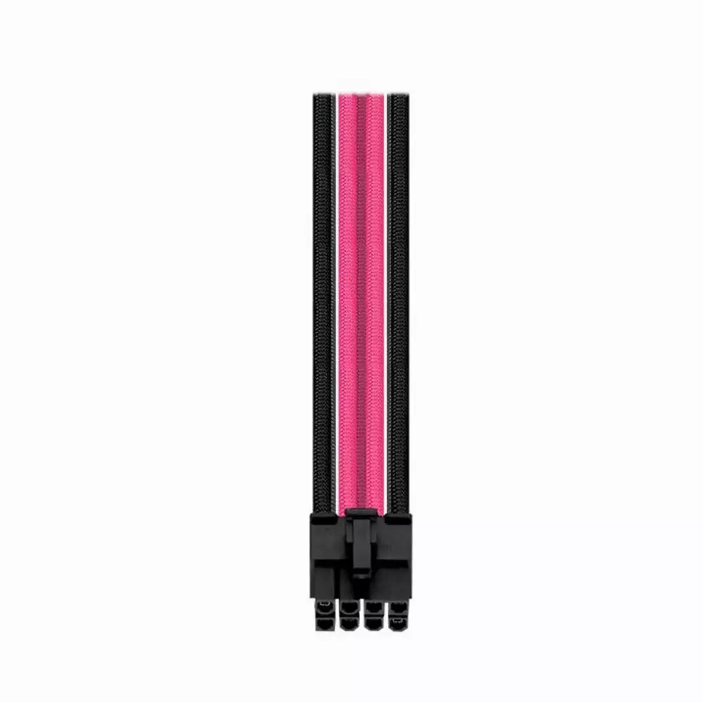 Комплект оплетени кабели Thermaltake TtMod, Black/Pink
