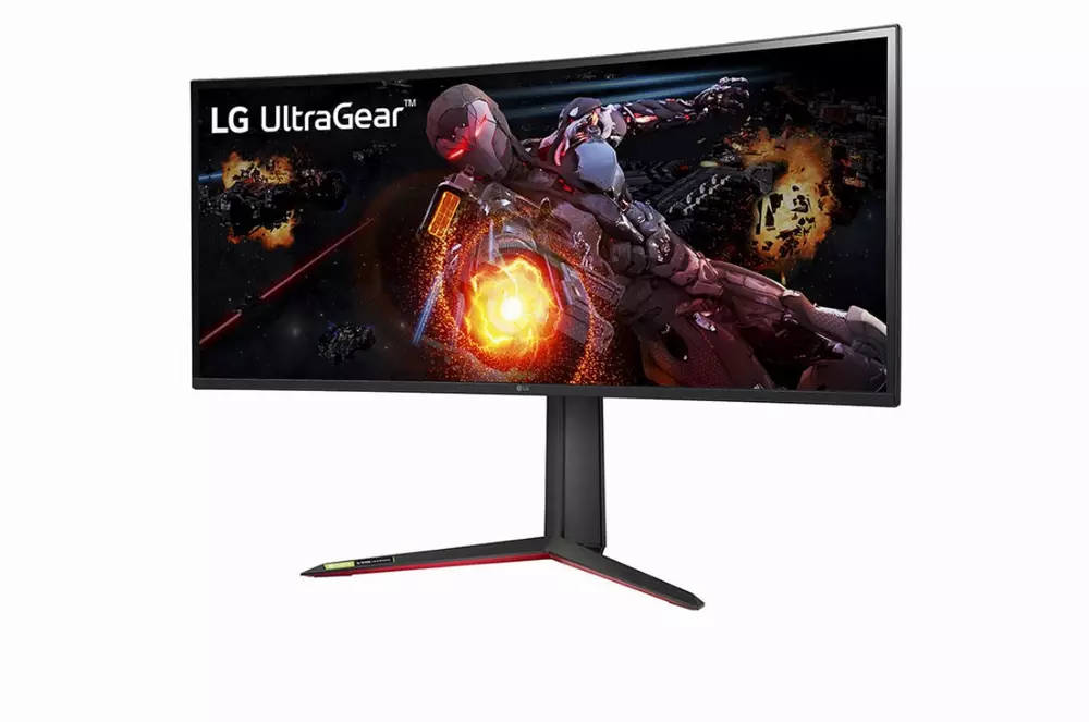 Монитор LG 34" 34GP950G-B, Nano IPS, QHD 3440x1440, 180Hz, 1ms, HDR10, G-Sync