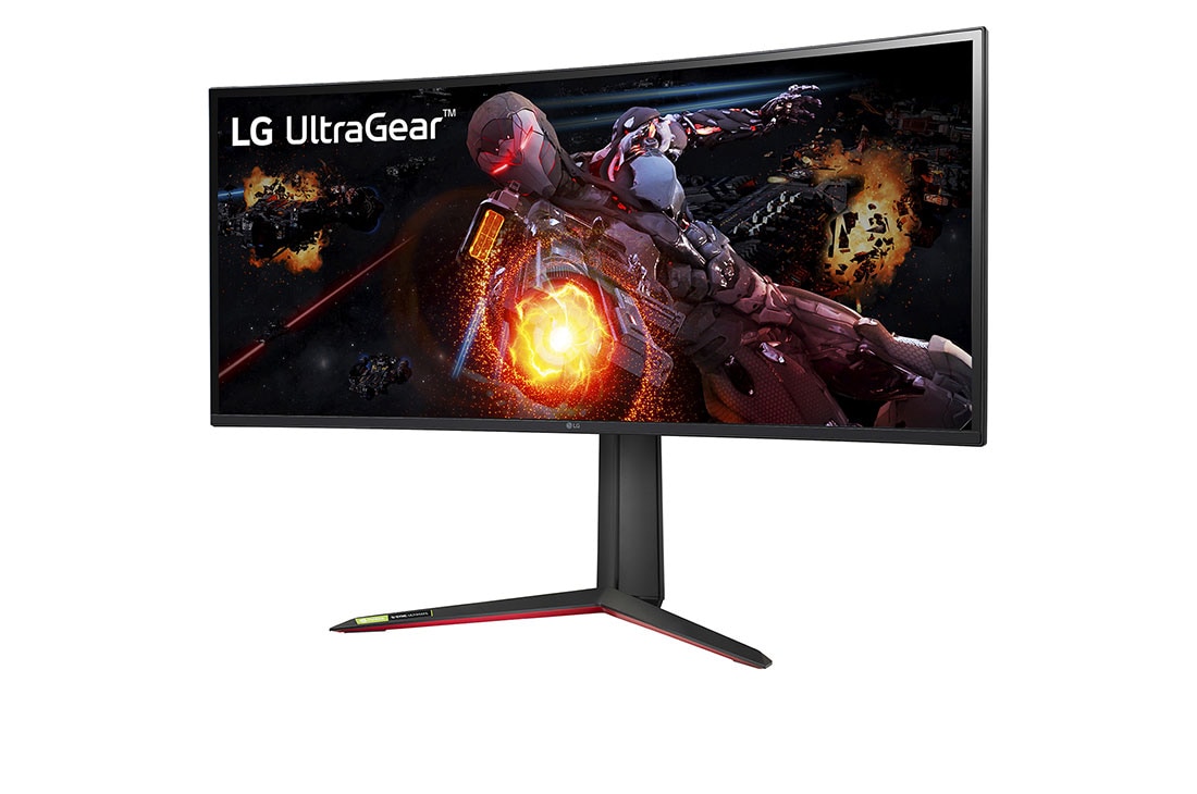 Монитор LG 34" 34GP950G-B, Nano IPS, QHD 3440x1440, 180Hz, 1ms, HDR10, G-Sync