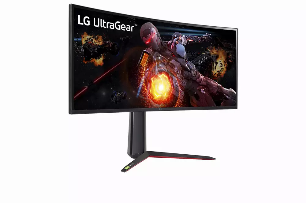 Монитор LG 34" 34GP950G-B, Nano IPS, QHD 3440x1440, 180Hz, 1ms, HDR10, G-Sync