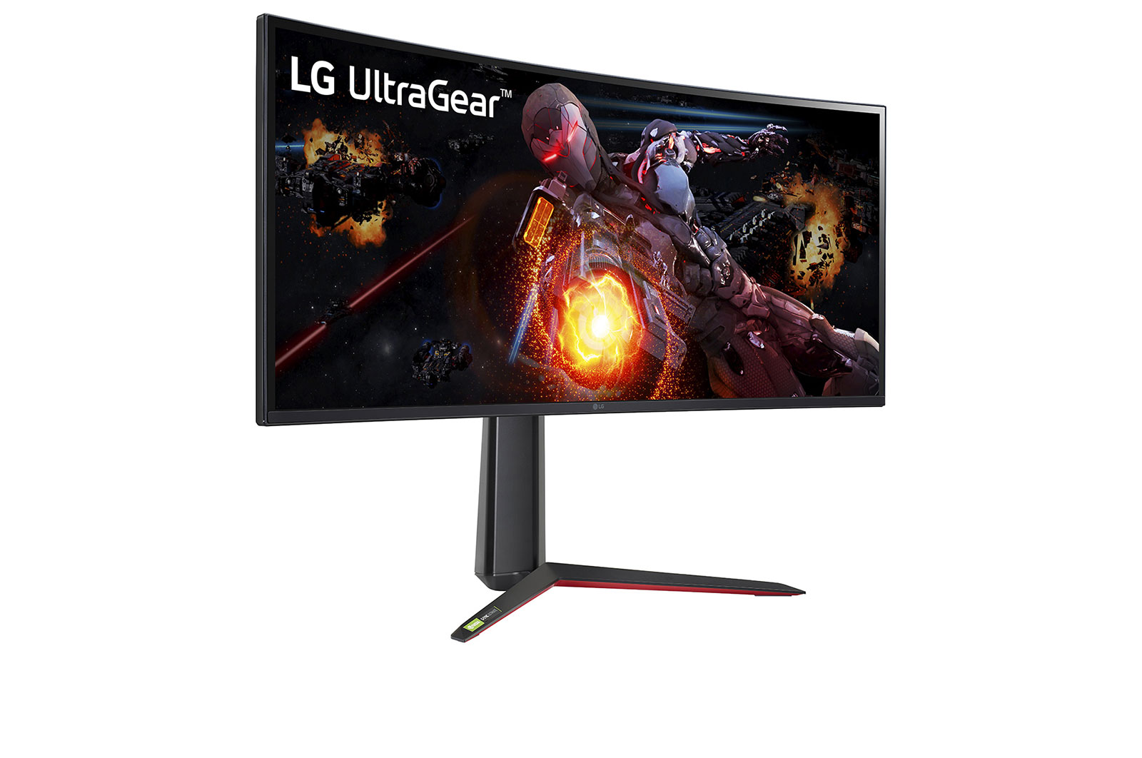 Монитор LG 34" 34GP950G-B, Nano IPS, QHD 3440x1440, 180Hz, 1ms, HDR10, G-Sync