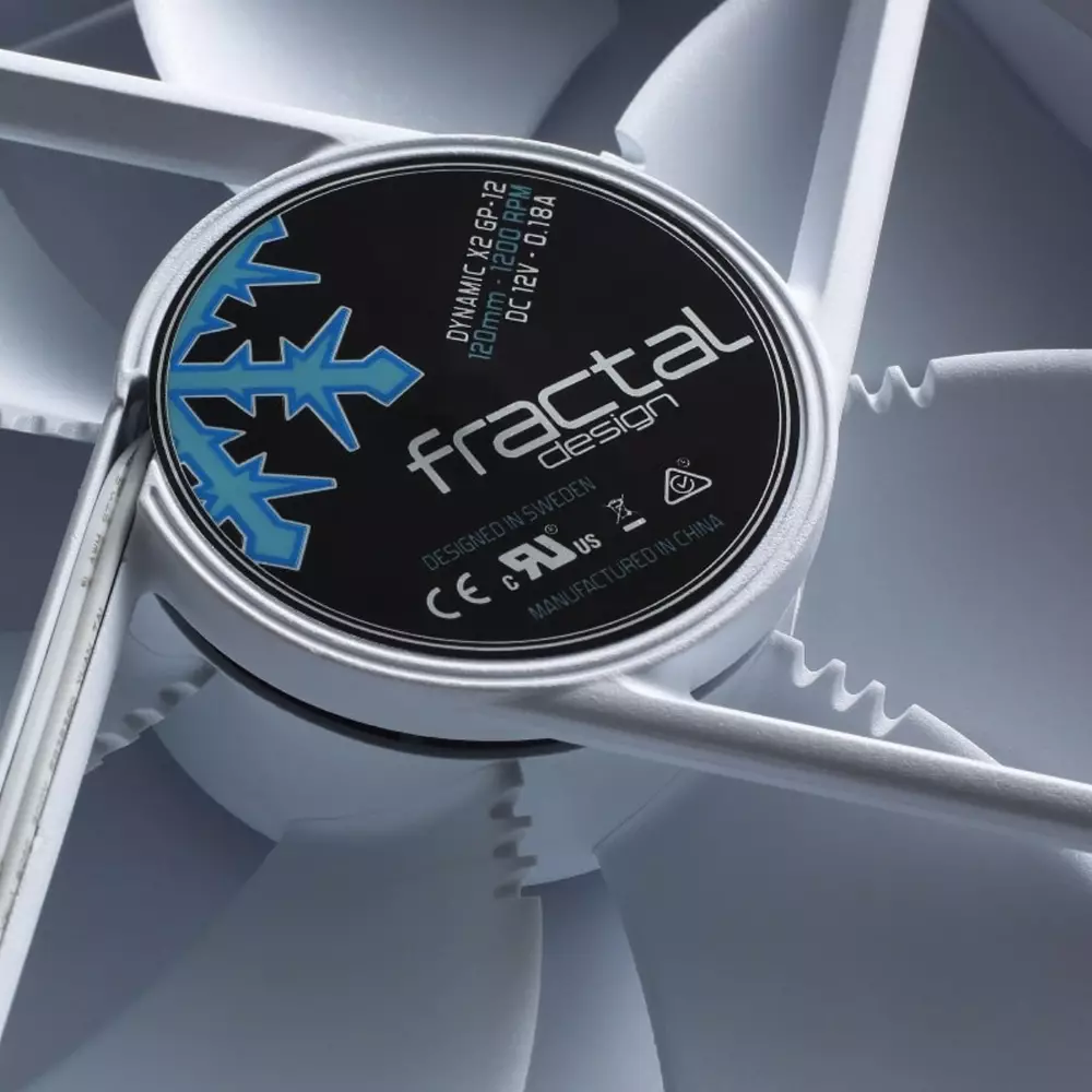 Ventilator Fractal Dynamic X2 GP-12 PWM White