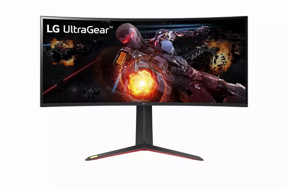 Монитор LG 34" 34GP950G-B, Nano IPS, QHD 3440x1440, 180Hz, 1ms, HDR10, G-Sync