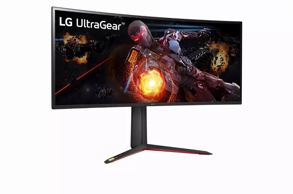 Монитор LG 34" 34GP950G-B, Nano IPS, QHD 3440x1440, 180Hz, 1ms, HDR10, G-Sync