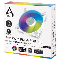 Вентилатор ARCTIC P12 A-RGB 120mm White 0 dBA - ACFAN00254A