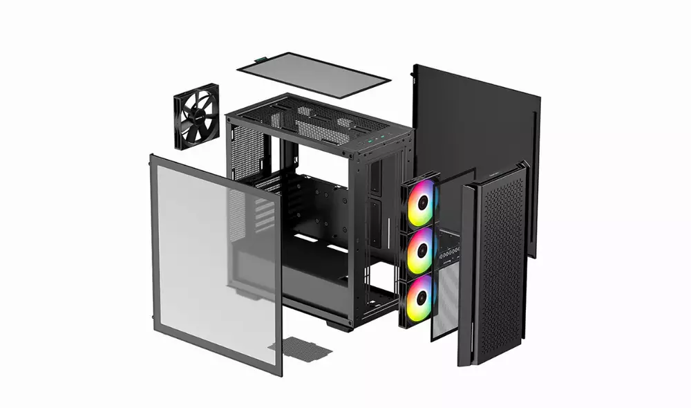 Кутия DeepCool CG560 Case E-ATX - R-CG560-BKAAE4-G-1  