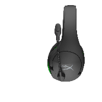 Геймърски слушалки HyperX CloudX Stinger Core, Безжични, Микрофон, Черен/Зелен