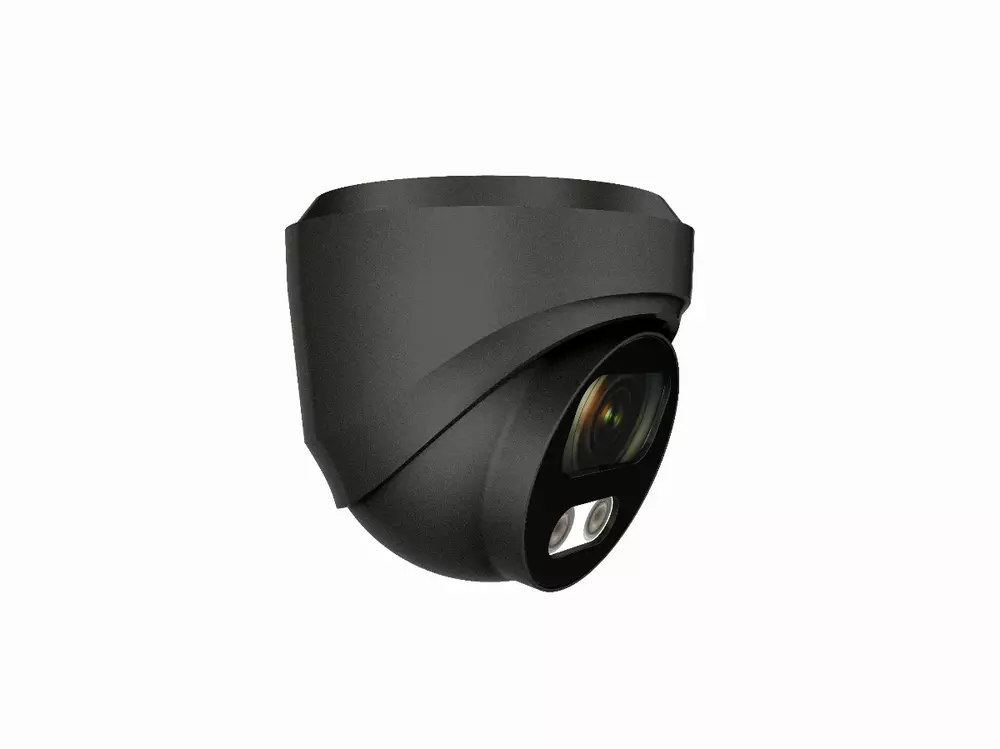 Longse IP Dome - 4k 8MP, Starlight, 2.8mm, POE, Mic, DeepBase, Dark Grey, AI - CMSBRL800WH-POE-MIC-DBASE-BK