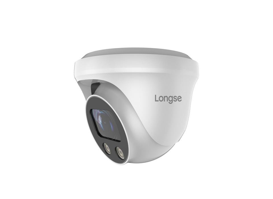 Longse IP Dome - 4k 8MP, Starlight, 5X Motor Zoom 2.7-13.5mm, POE, Mic, AI - CMLB5XRL800WH-POE-MIC