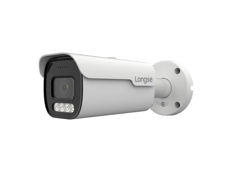Longse IP Bullet - 4k 8MP, Starlight, 5X Motor Zoom 2.7-13.5mm, POE, Mic, AI - BMMB5XRL800WH-POE-MIC