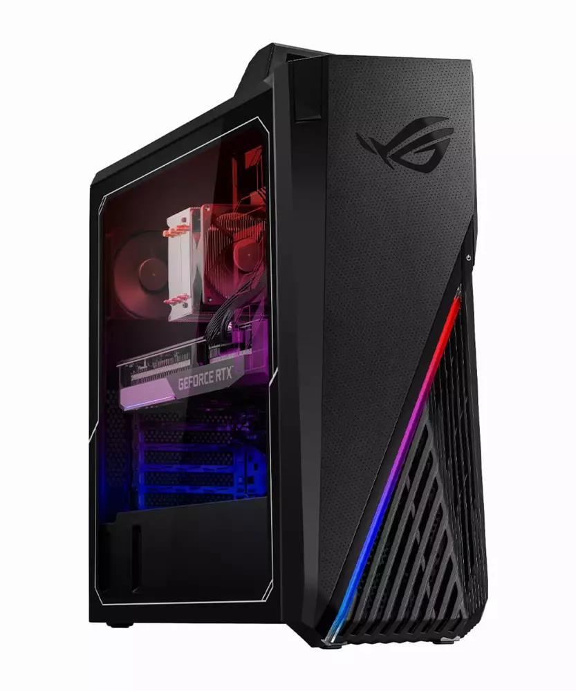 Геймърски компютър ASUS ROG Gaming (AMD Ryzen 7 5800X, B550, 16GB DDR4, 1TB NVME SSD + 1TB HDD, GeForce RTX 3070 8GB) - G15DK-21210