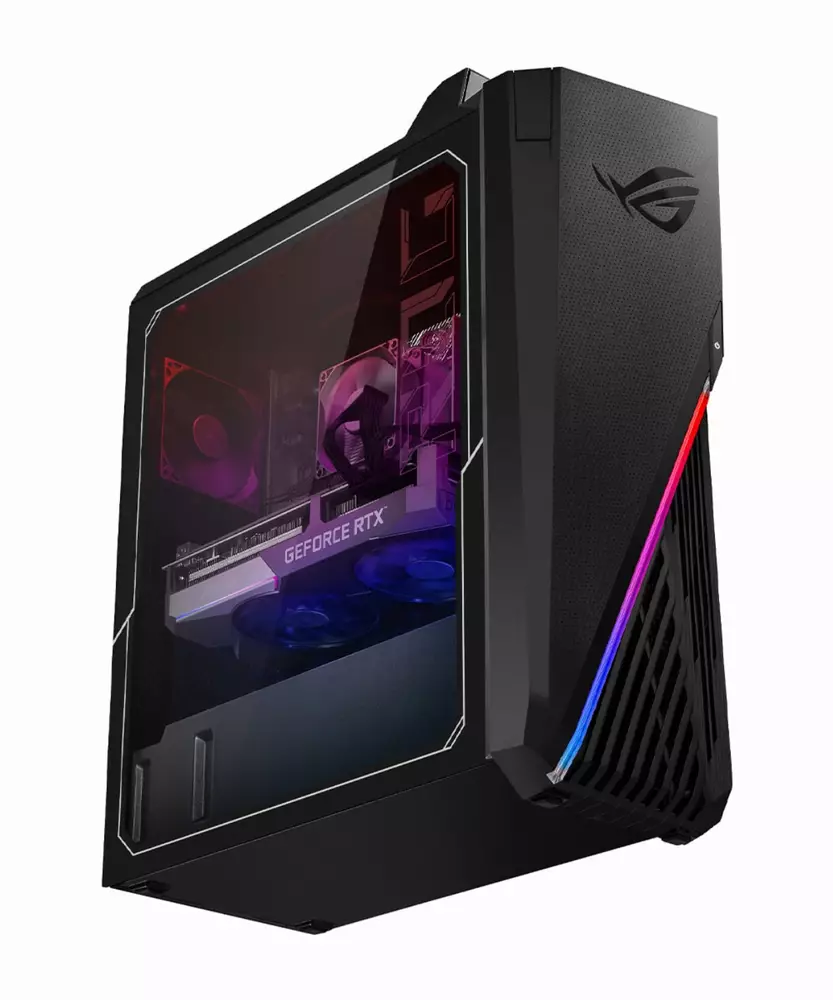 Геймърски компютър ASUS ROG Gaming (AMD Ryzen 7 5800X, B550, 16GB DDR4, 1TB NVME SSD + 1TB HDD, GeForce RTX 3070 8GB) - G15DK-21210