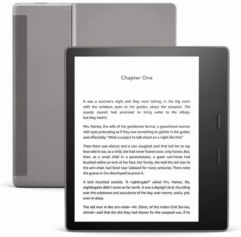 eBook четец Kindle Oasis, 7", 32GB, 10-та генерация, Сив