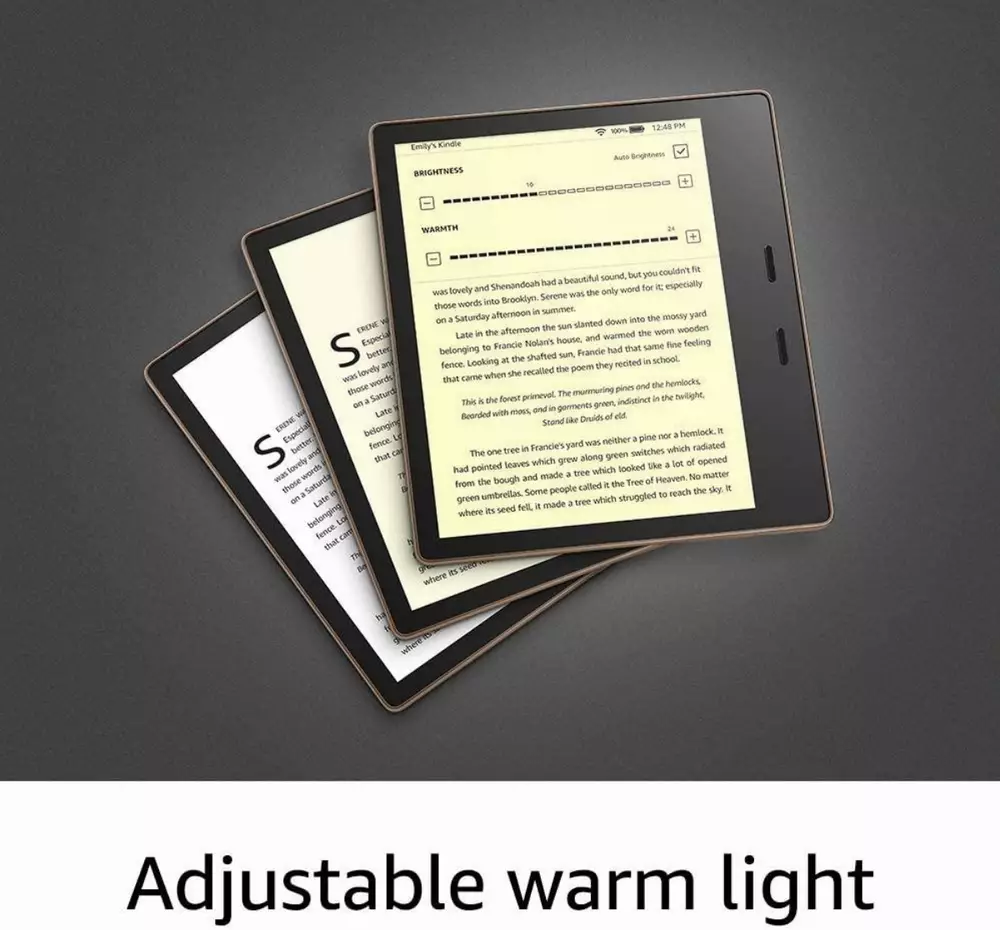 eBook четец Kindle Oasis, 7", 32GB, 10-та генерация, Сив