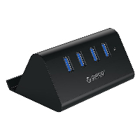 Orico хъб USB3.0 HUB 4 port, Black - SHC-U3