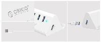 Orico хъб USB3.0 HUB 4 port, Black - SHC-U3