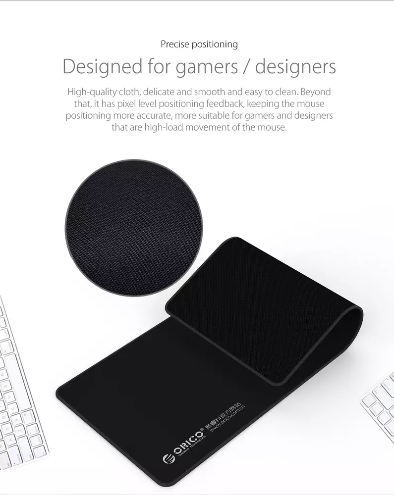 Геймърски пад Orico MPS8030-BK Mousepad Size XL (800x300x3mm)