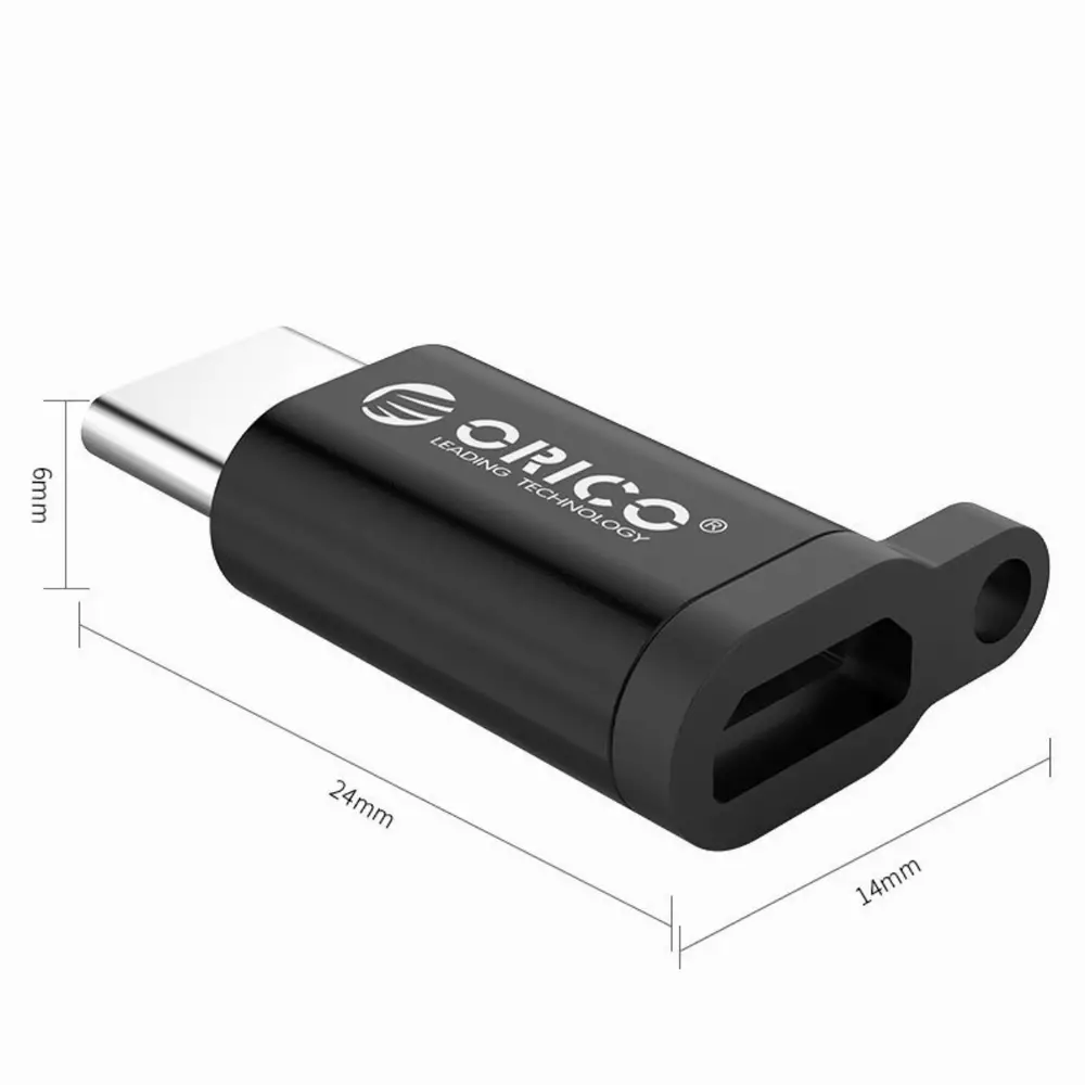 Orico преходник Adapter OTG - USB Micro B to Type-C - CBT-MT01-SV