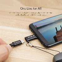 Orico преходник Adapter OTG -  USB Micro B to Type-C - CBT-MT01-SV