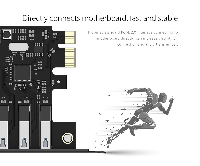 Orico карта PCI-E card 7 x USB3.0 port 5Gbps - PVU3-7U-V1