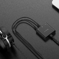 Външна звукова карта Orico  USB Sound card - Headphones, Mic, 4 PIN headset, Black - SKT3-BK