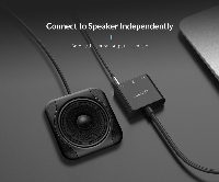 Външна звукова карта Orico  USB Sound card - Headphones, Mic, 4 PIN headset, Black - SKT3-BK