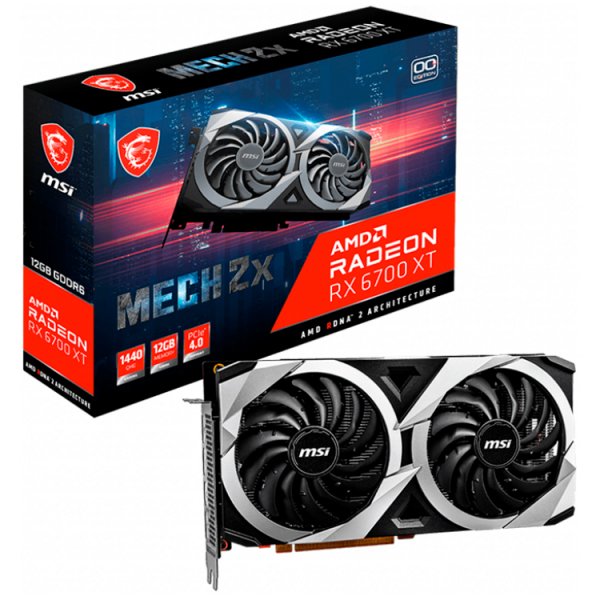 Видео карта MSI AMD Radeon RX 6700 XT MECH 2X 12G OC