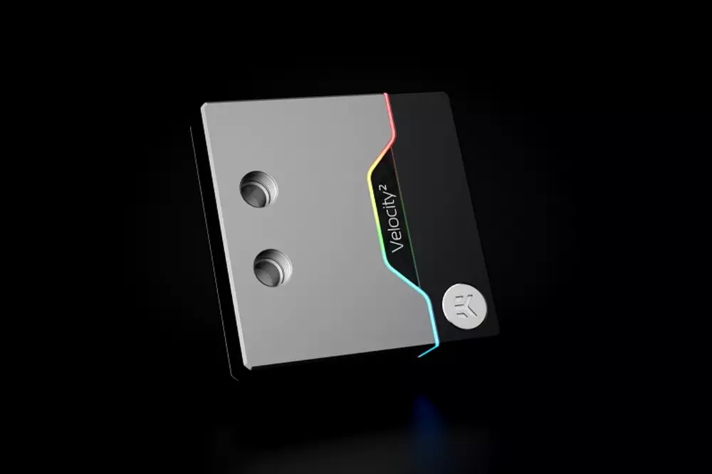 Воден блок за процесор EK-Quantum Velocity&sup2; D-RGB - 1700 Full Nickel