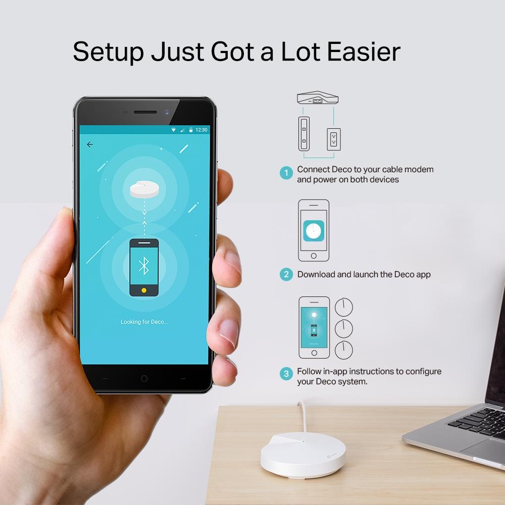 Безжичен рутер TP-Link Deco M5 AC1300 Mesh