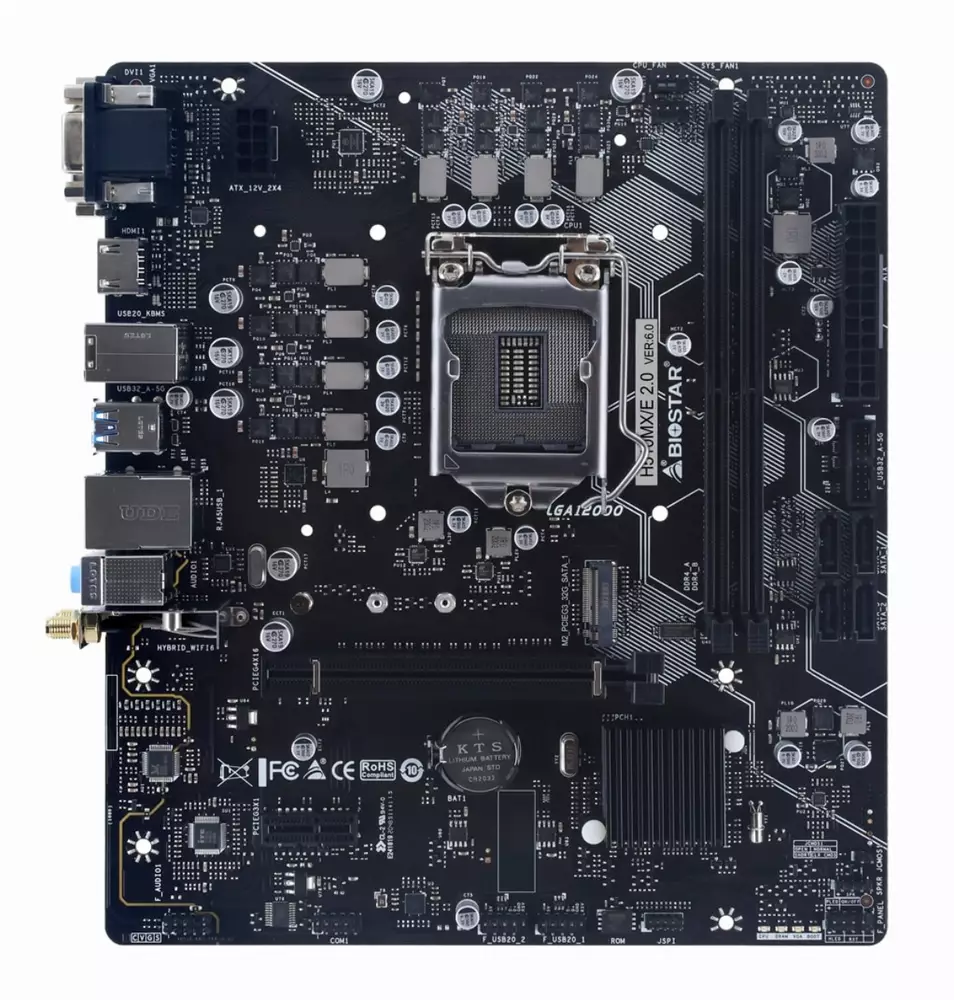 Дънна платка BIOSTAR H510MX/E 2.0
